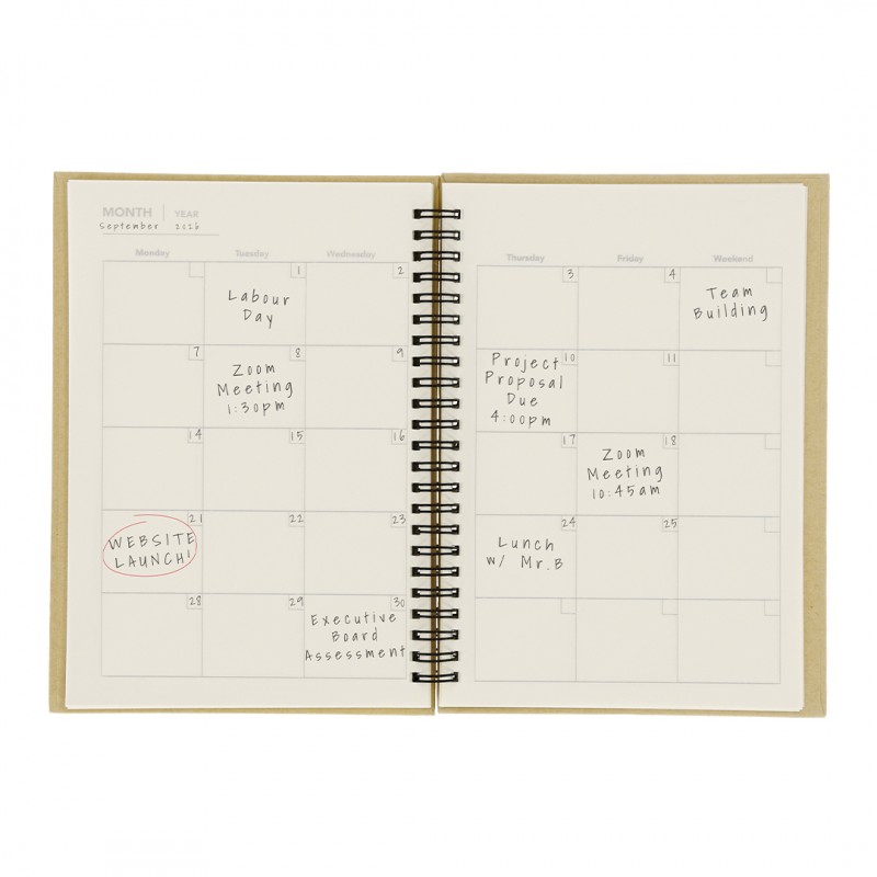 Libreta Planning Mensual Celik