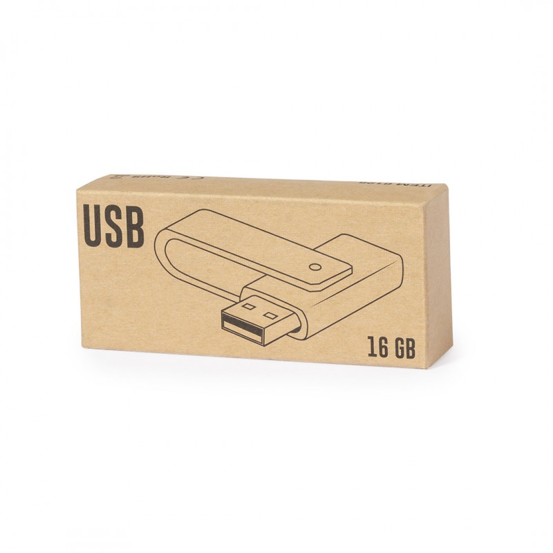 Memoria USB 16 GB personalizada con logo Haidam