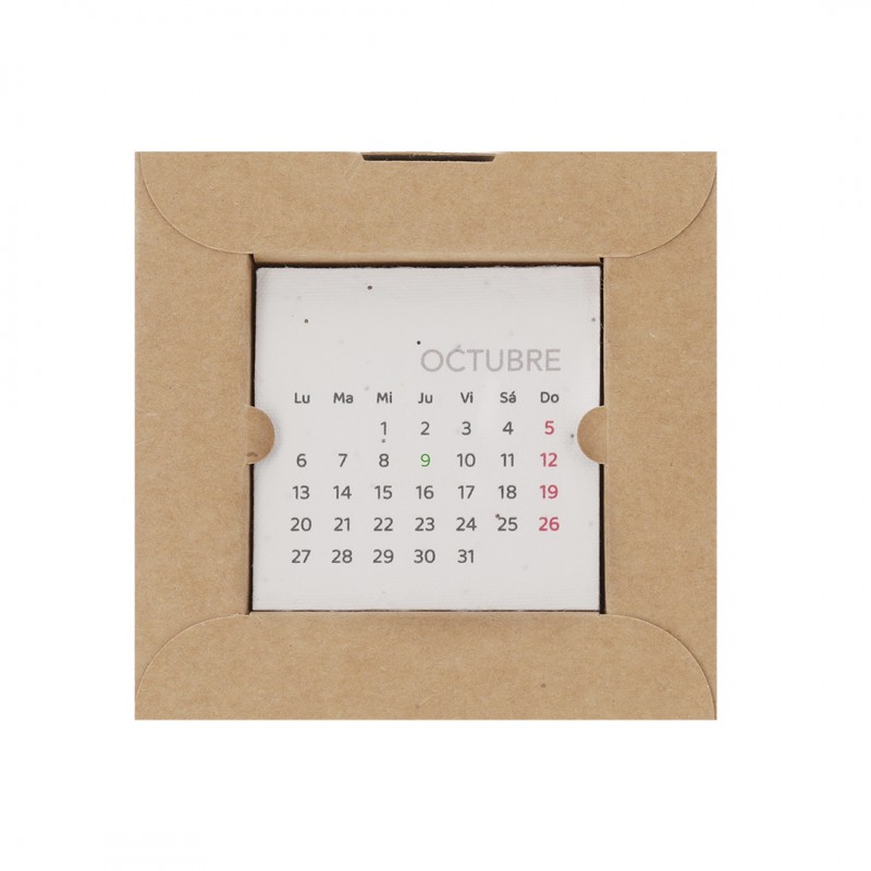 Calendario Sobremesa Semilla Krily