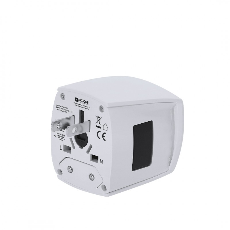 Adaptador Viaje Universal Skross MUV MICRO