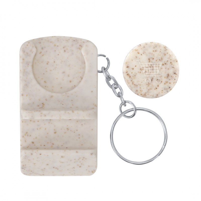 Llavero Moneda Soporte Lansan