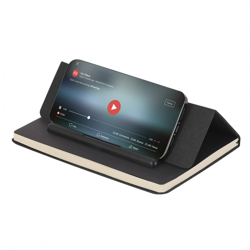 Bloc Notas con Soporte para smartphone Lemard