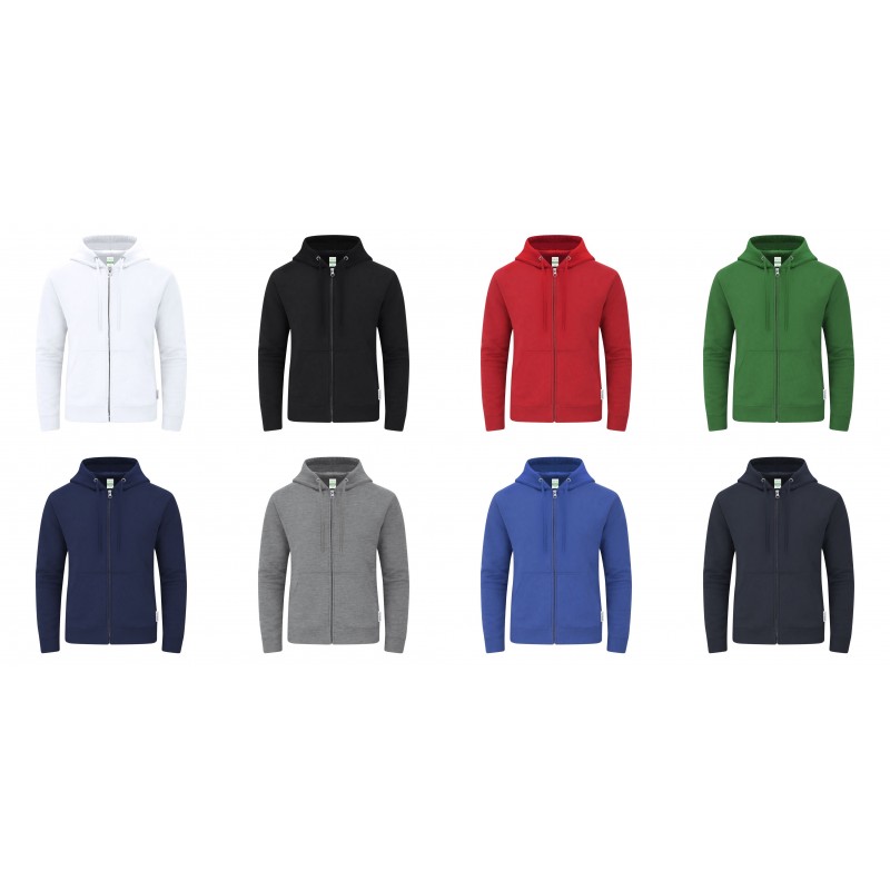Sudadera con Capucha y Cremallera Walder