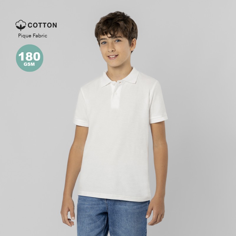 Polo Niño Blanco Charles