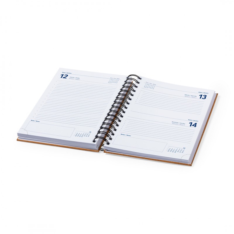 Agenda 2027 merchandising eco personalizable con logo Torkix
