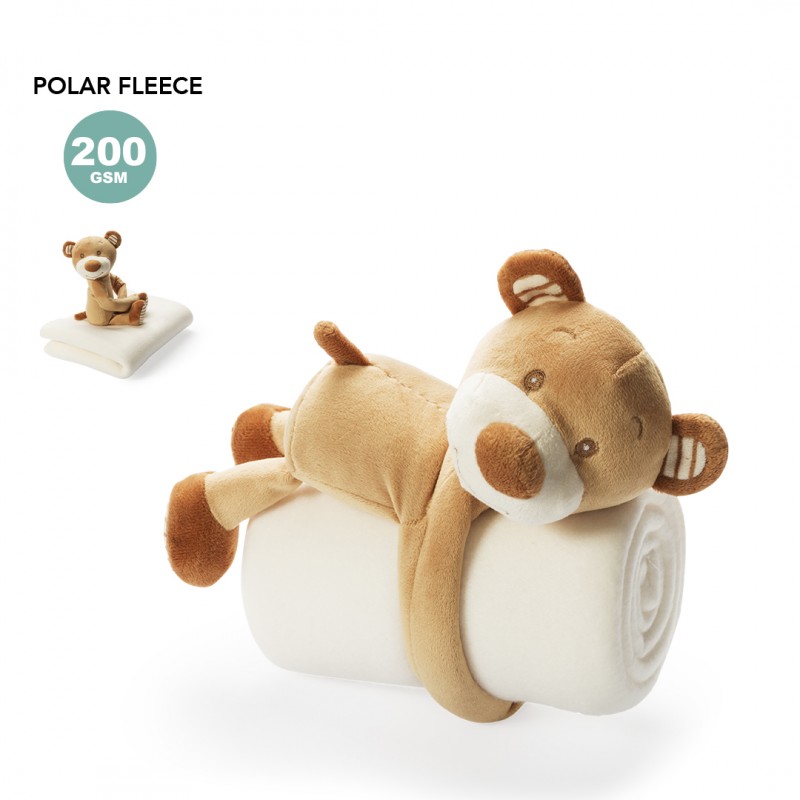 Manta Osito infantil artículo promocional personalizable con logo Yogui