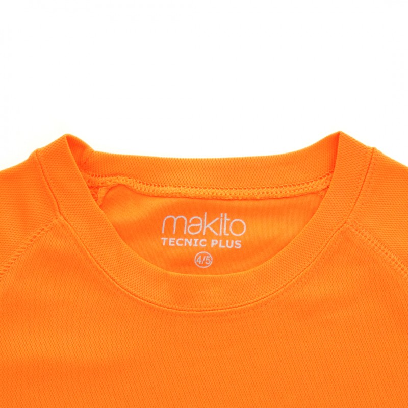 Camiseta técnica Niño promocional personalizada con logo Tecnic Plus