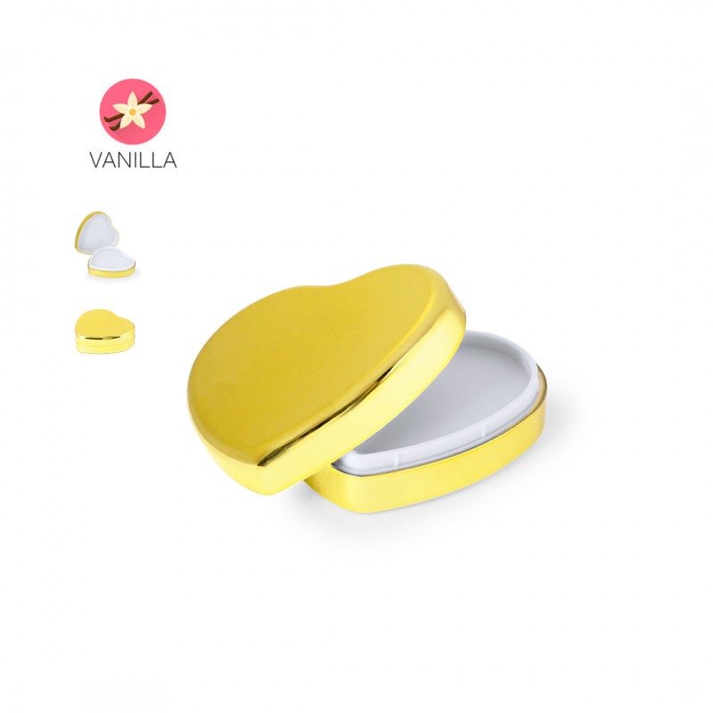 Bálsamo Labial con forma de corazón Mushu - Regalo promocional para eventos